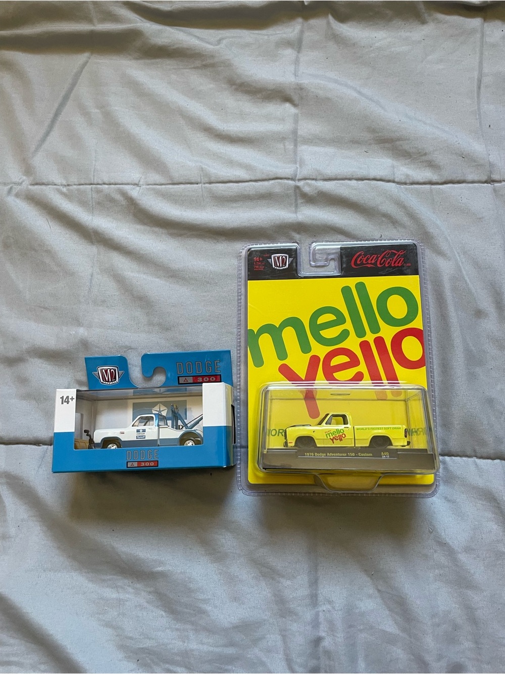 M2 Machines Mello Yello Yellow Dodge Pickup Toy Vehicle